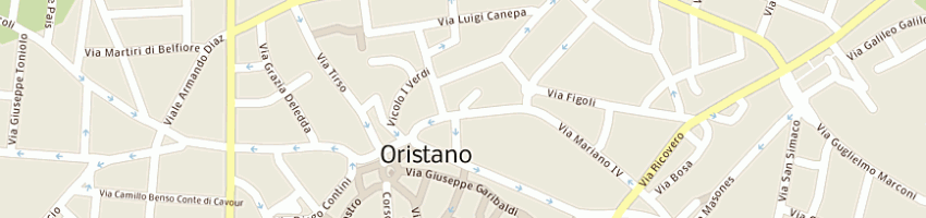 Mappa della impresa bianco margherita a ORISTANO