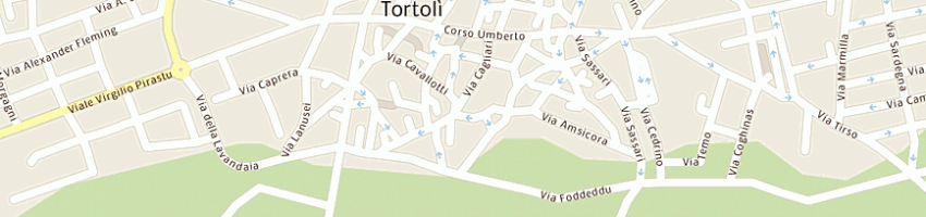 Mappa della impresa nuovi ricambi di carta antonio a TORTOLI 
