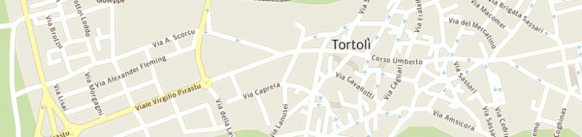 Mappa della impresa pa croce verde a TORTOLI 