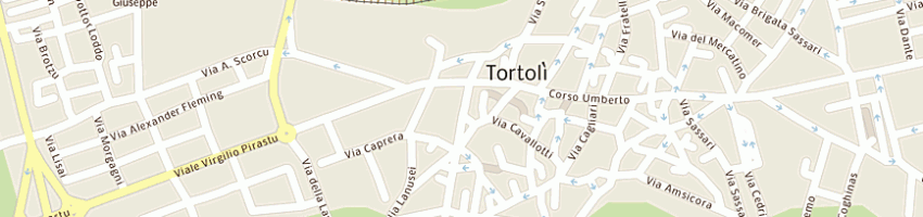 Mappa della impresa congiu luigi a TORTOLI 