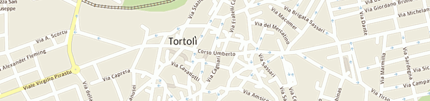 Mappa della impresa la ginestra di soro stefano a TORTOLI 