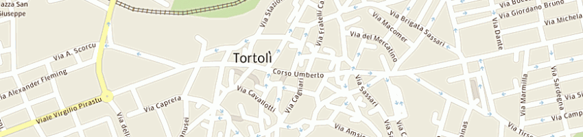 Mappa della impresa frailis viaggi franco a TORTOLI 