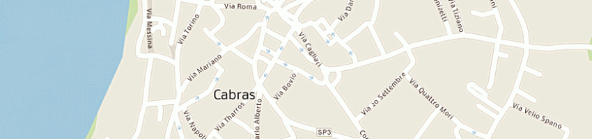Mappa della impresa azienda usl n5 a CABRAS