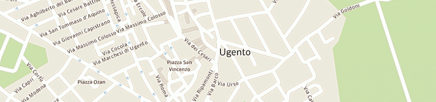 Mappa della impresa spennato luigi a UGENTO