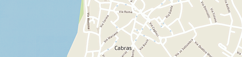 Mappa della impresa villa canu srl a CABRAS