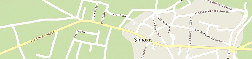 Mappa della impresa ferramenta cicero gaetano a SIMAXIS
