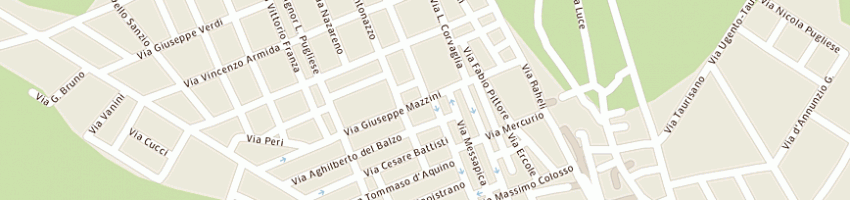 Mappa della impresa eurocarni di carluccio giovanni battista a UGENTO