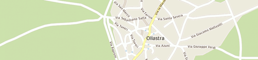 Mappa della impresa poste italiane a OLLASTRA