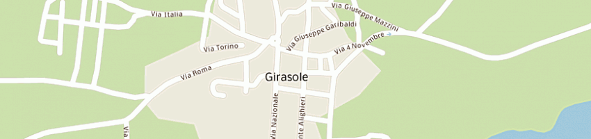 Mappa della impresa genna de sole di arba e sardanu a GIRASOLE