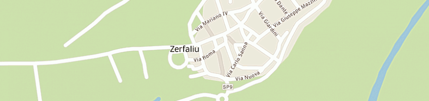 Mappa della impresa comune di zerfaliu provincia di oristano a ZERFALIU