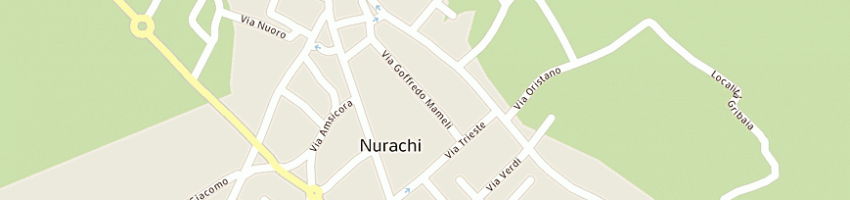 Mappa della impresa comune di nurachi a NURACHI