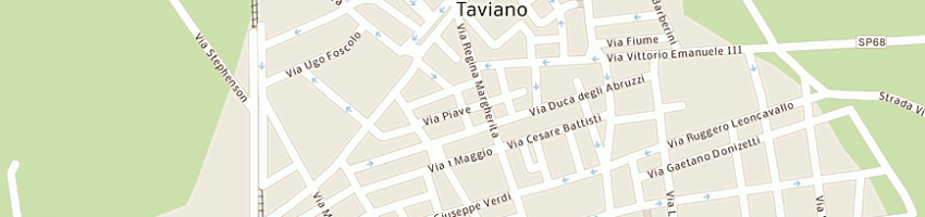 Mappa della impresa calzolaro aldo a TAVIANO