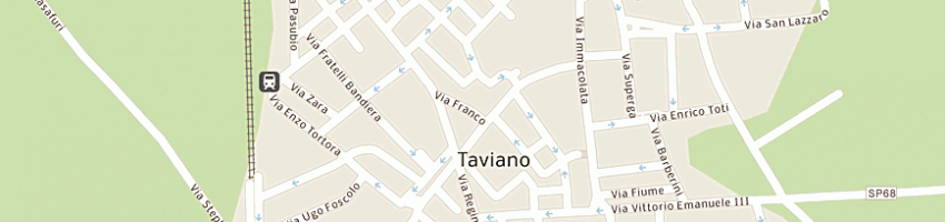 Mappa della impresa portaccio anna maria a TAVIANO
