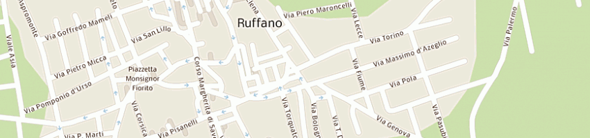 Mappa della impresa rizzello fernando a RUFFANO