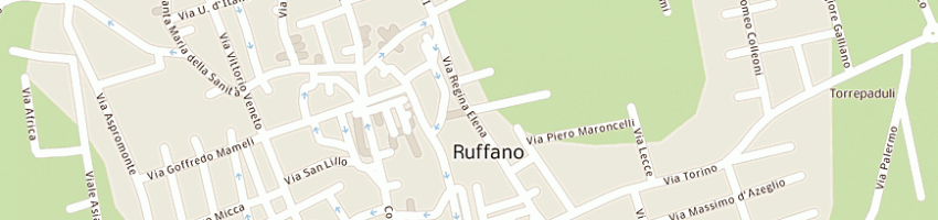 Mappa della impresa di secli'augusto a RUFFANO