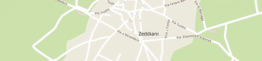 Mappa della impresa comune di zeddiani a ZEDDIANI