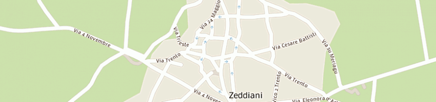 Mappa della impresa meloni flli (snc) a ZEDDIANI