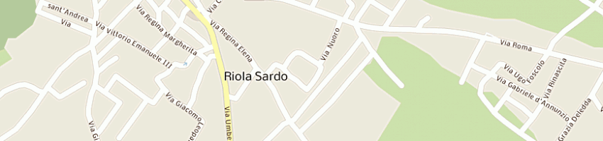 Mappa della impresa poste italiane a RIOLA SARDO