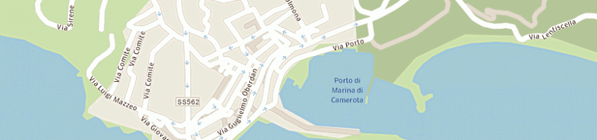 Mappa della impresa carabinieri a CAMEROTA