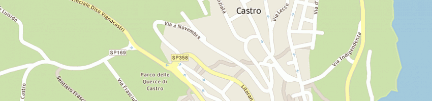 Mappa della impresa iseo finestre snc a CASTRO