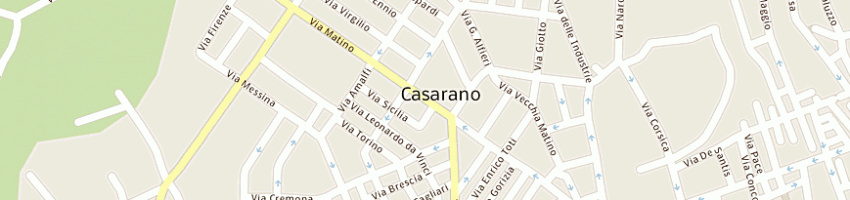 Mappa della impresa camilli andrea a CASARANO