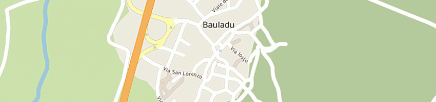 Mappa della impresa ortu giampaolo macelleria a BAULADU