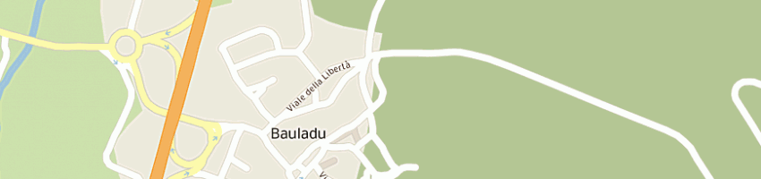Mappa della impresa scuola materna ss vergine della misericordia a BAULADU