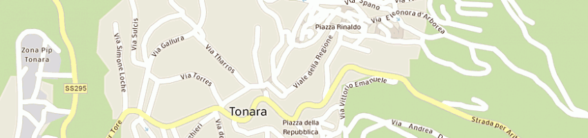 Mappa della impresa comune di tonara a TONARA
