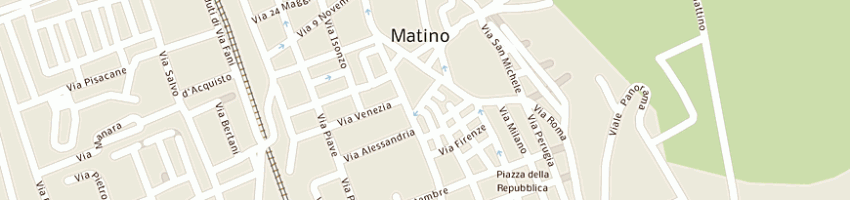Mappa della impresa de luca donato a MATINO