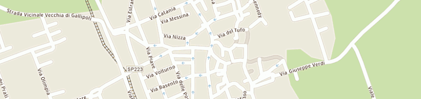 Mappa della impresa scolozzi daniela a MATINO