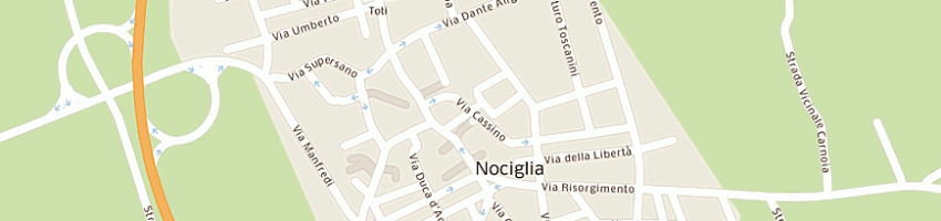 Mappa della impresa parrocchia s nicola vescovo a NOCIGLIA