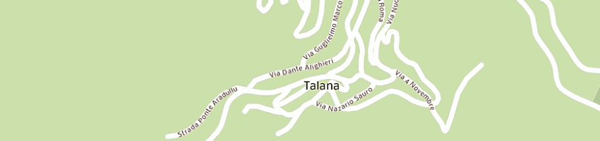 Mappa della impresa volontari soocorso talana onlus a TALANA