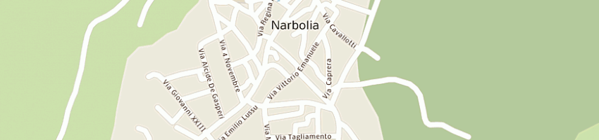Mappa della impresa marongiu giancarlo a NARBOLIA