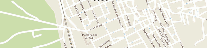 Mappa della impresa pizzeria express degli eredi di leopizzi stefano a PARABITA