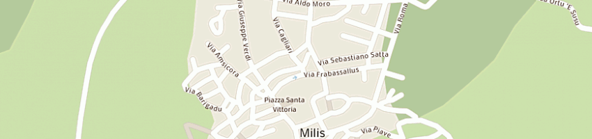 Mappa della impresa ortu elio a MILIS