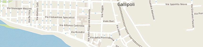 Mappa della impresa trianni cosimo a GALLIPOLI