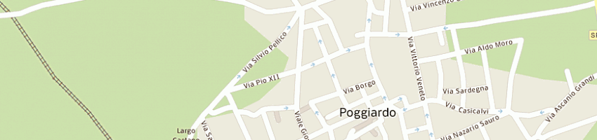 Mappa della impresa poste italiane - ufficio postale di poggiardo a POGGIARDO