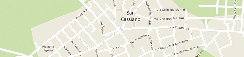 Mappa della impresa monteduro rosario a SAN CASSIANO