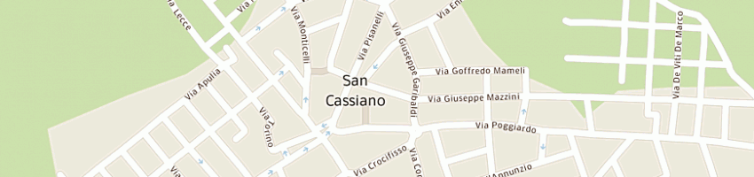 Mappa della impresa poste italiane - ufficio postale di s cassiano a SAN CASSIANO