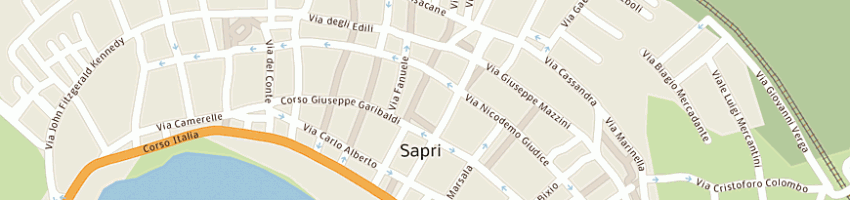 Mappa della impresa educandato s antonio a SAPRI
