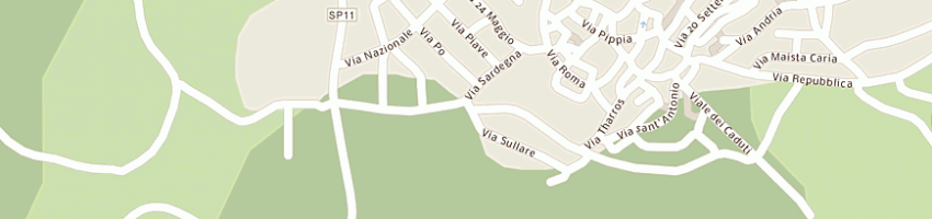 Mappa della impresa piredda bruno a SENEGHE