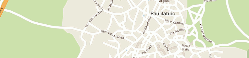 Mappa della impresa saba francesco e enrico a PAULILATINO