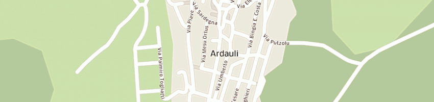 Mappa della impresa sanna giuseppe a ARDAULI