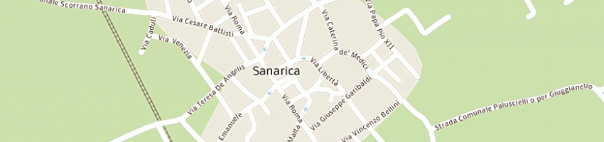 Mappa della impresa manzi rosa a SANARICA