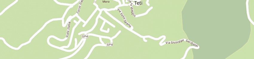Mappa della impresa consorzio di bonifica dell'oristanese a TETI