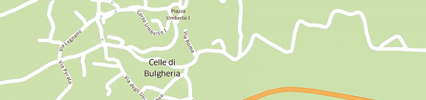 Mappa della impresa poste italiane a CELLE DI BULGHERIA