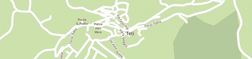 Mappa della impresa poste italiane a TETI