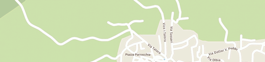 Mappa della impresa carabinieri a OVODDA