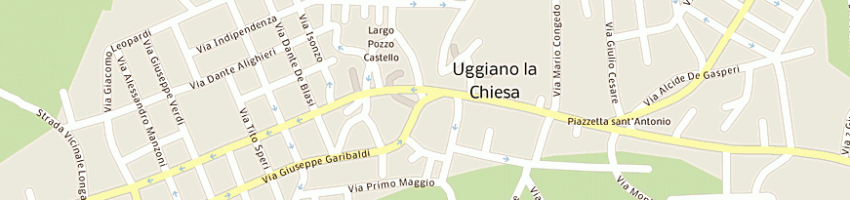 Mappa della impresa comune di uggiano la chiesa a UGGIANO LA CHIESA