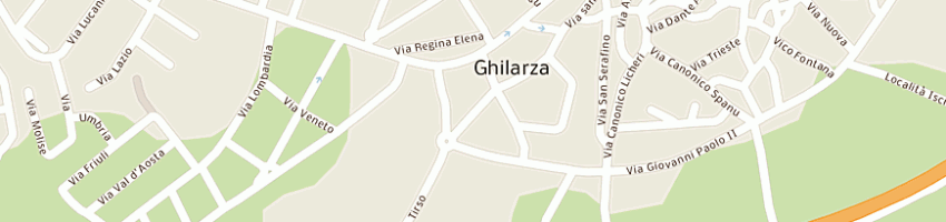 Mappa della impresa caddeo andrea a GHILARZA